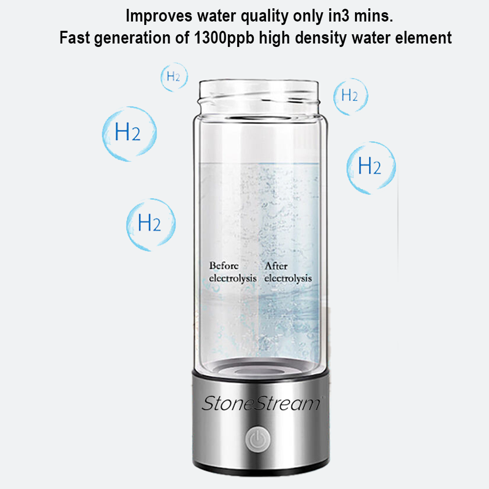 How Does A Hydrogen Water Bottle Generator Work? – StoneStream