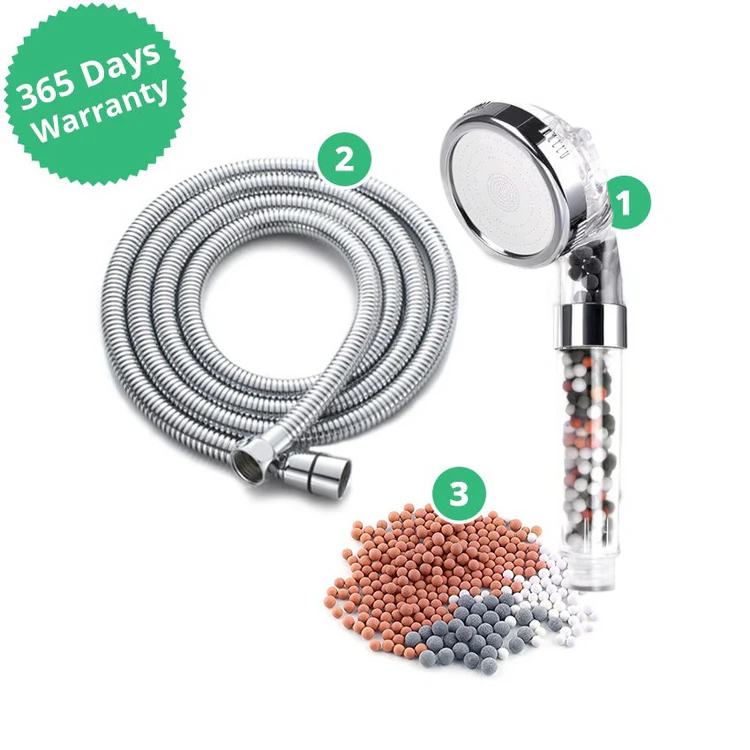 Filtered Ionic Ecopower Shower head