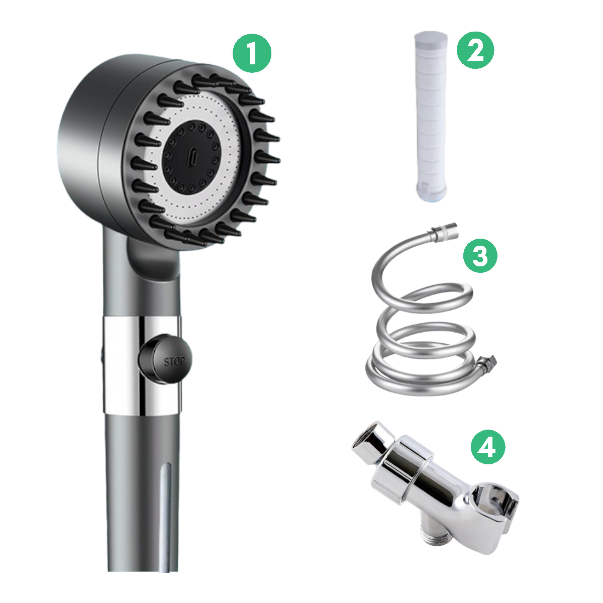 Ultimate Head Massage Shower Head