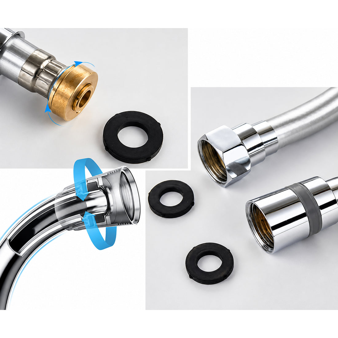 Premium Chrome Hose (1.5m)