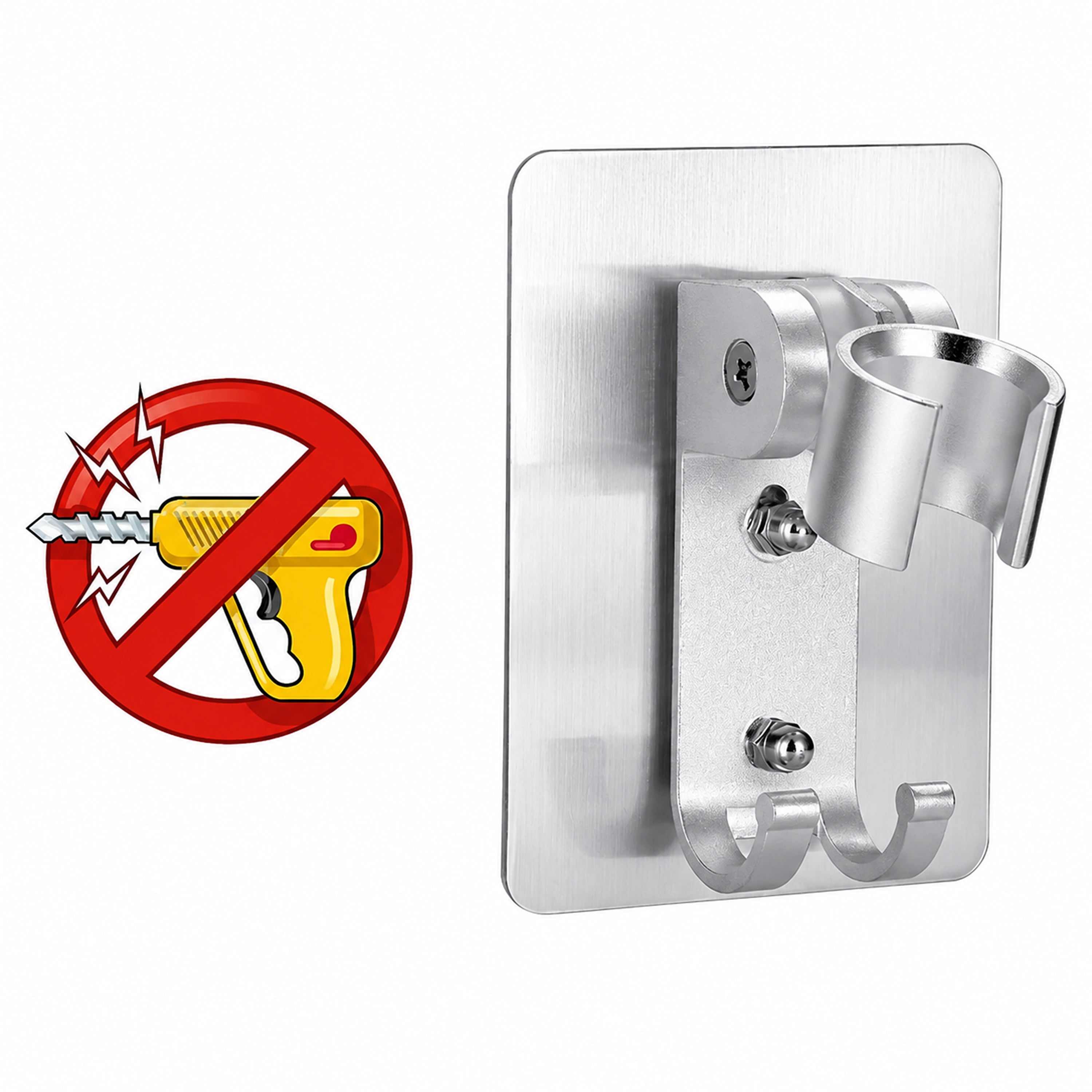 Sticky Wall Mount for Hand Shower Heads