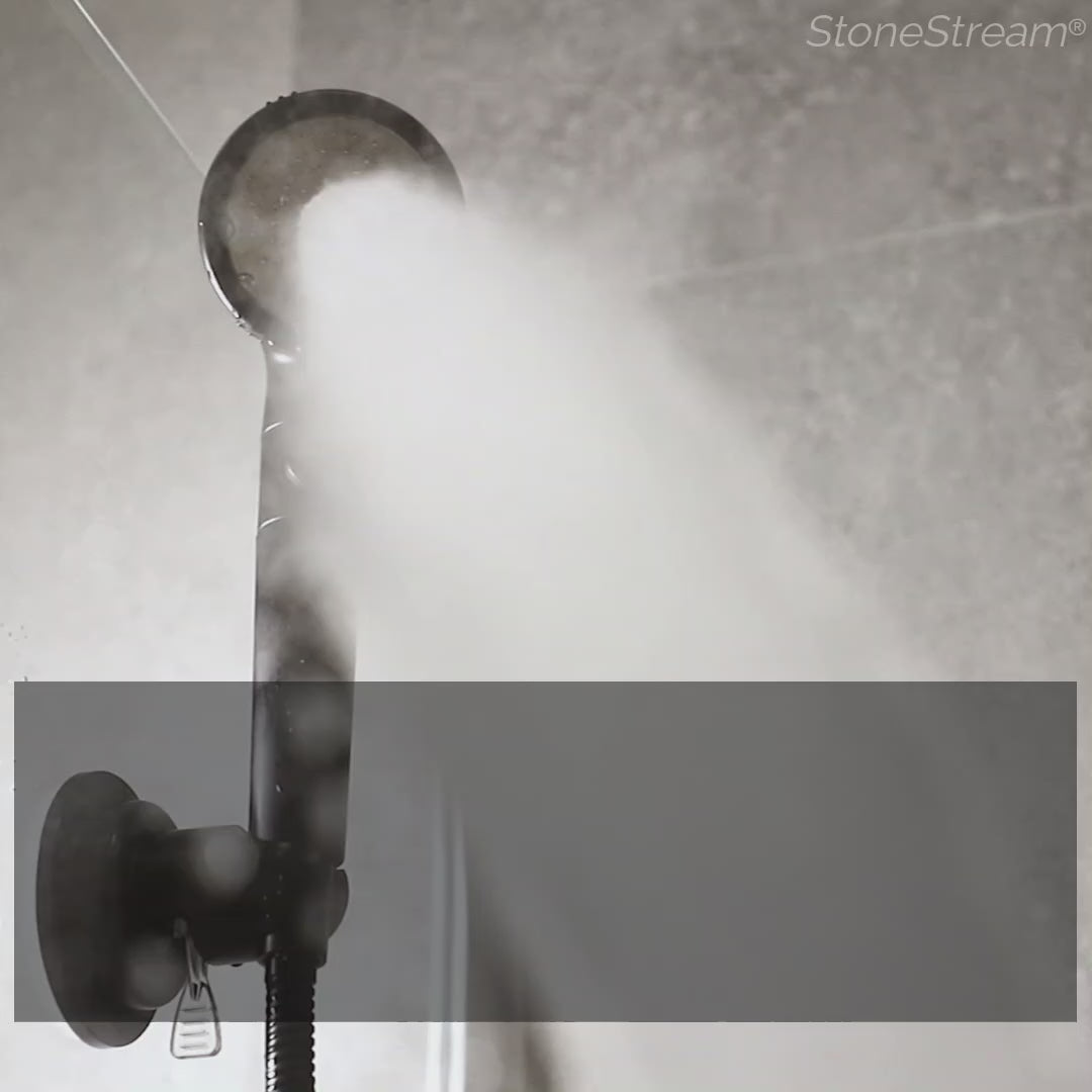 Black Vitamin C Shower Head