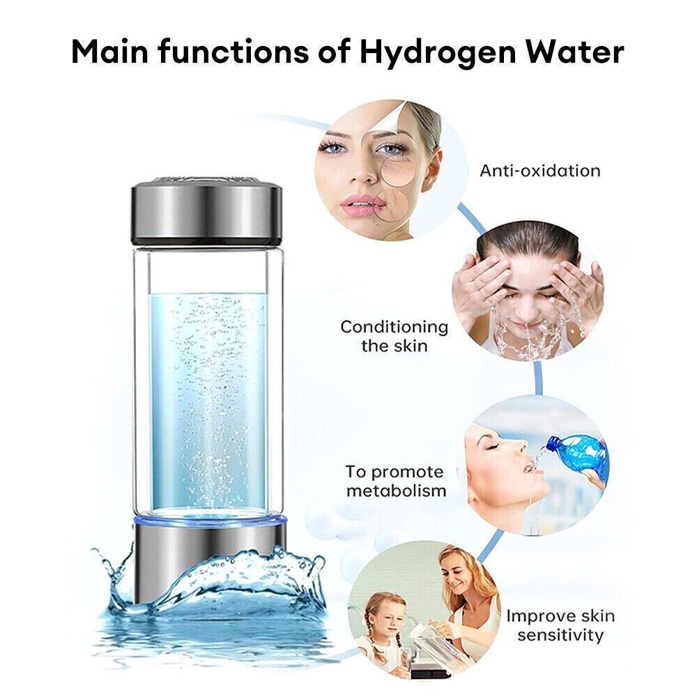 Hydrogen Health Water Bottle