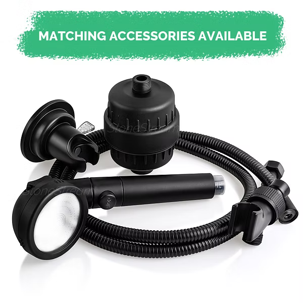 StoneStream Matte Black Accessories