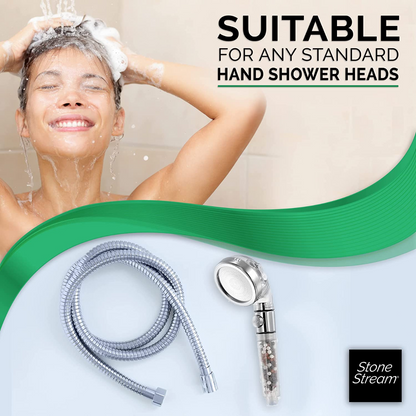 Handheld Showerhead 1.5m shower Hose -Chrome