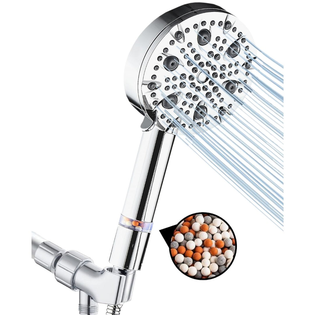 High Pressure Filtered Shower Head with 9 Modes