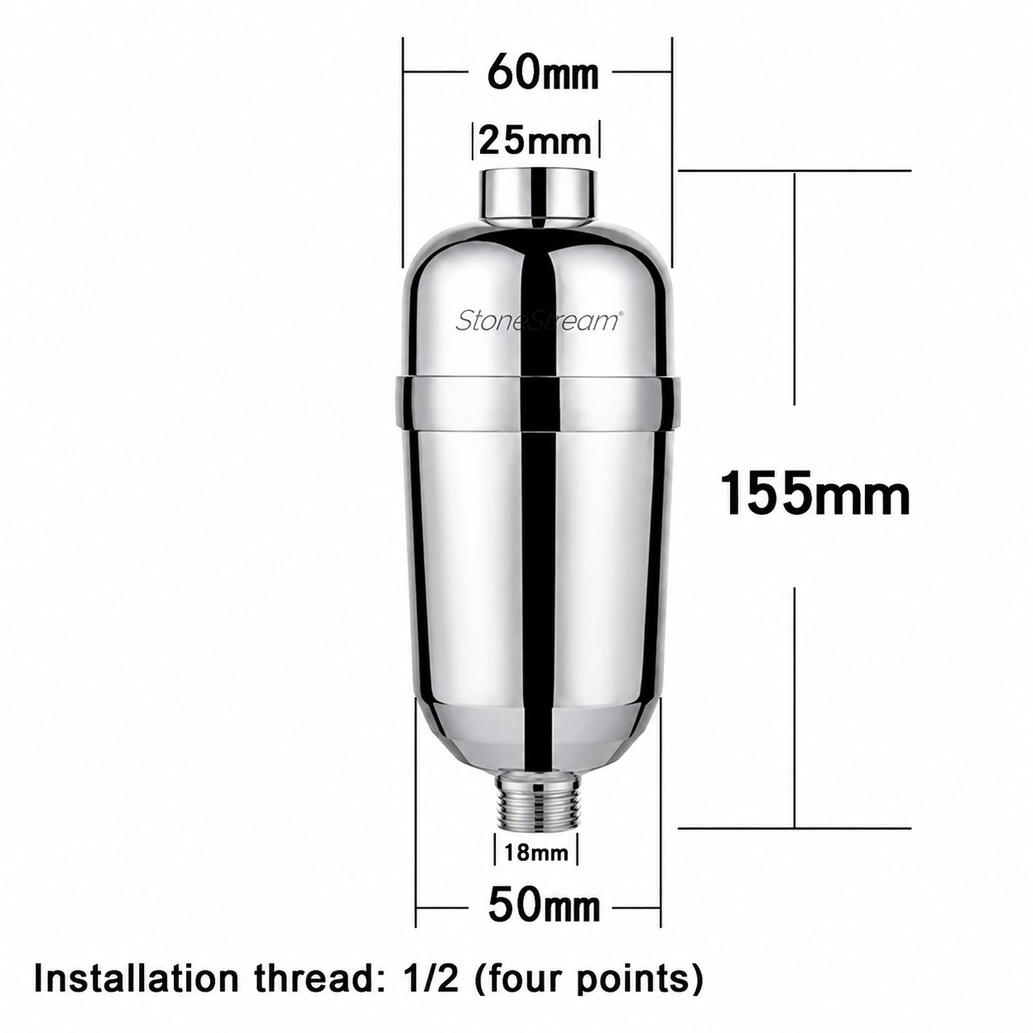 Advanced Hard Water shower filter