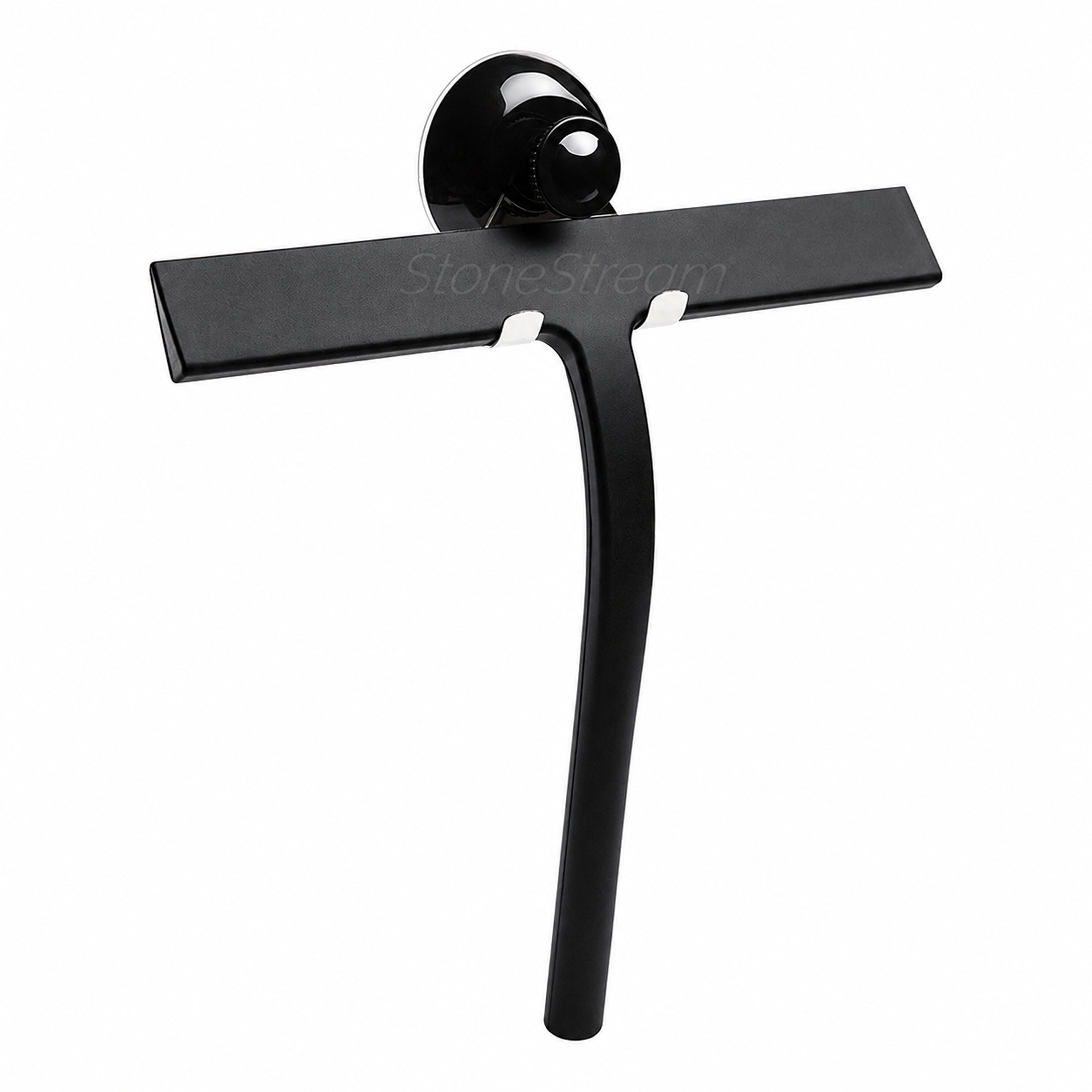 Shower Screen Cleaner Squeegee - Matte Black