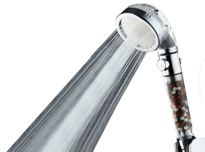 StoneStream shower head and hose