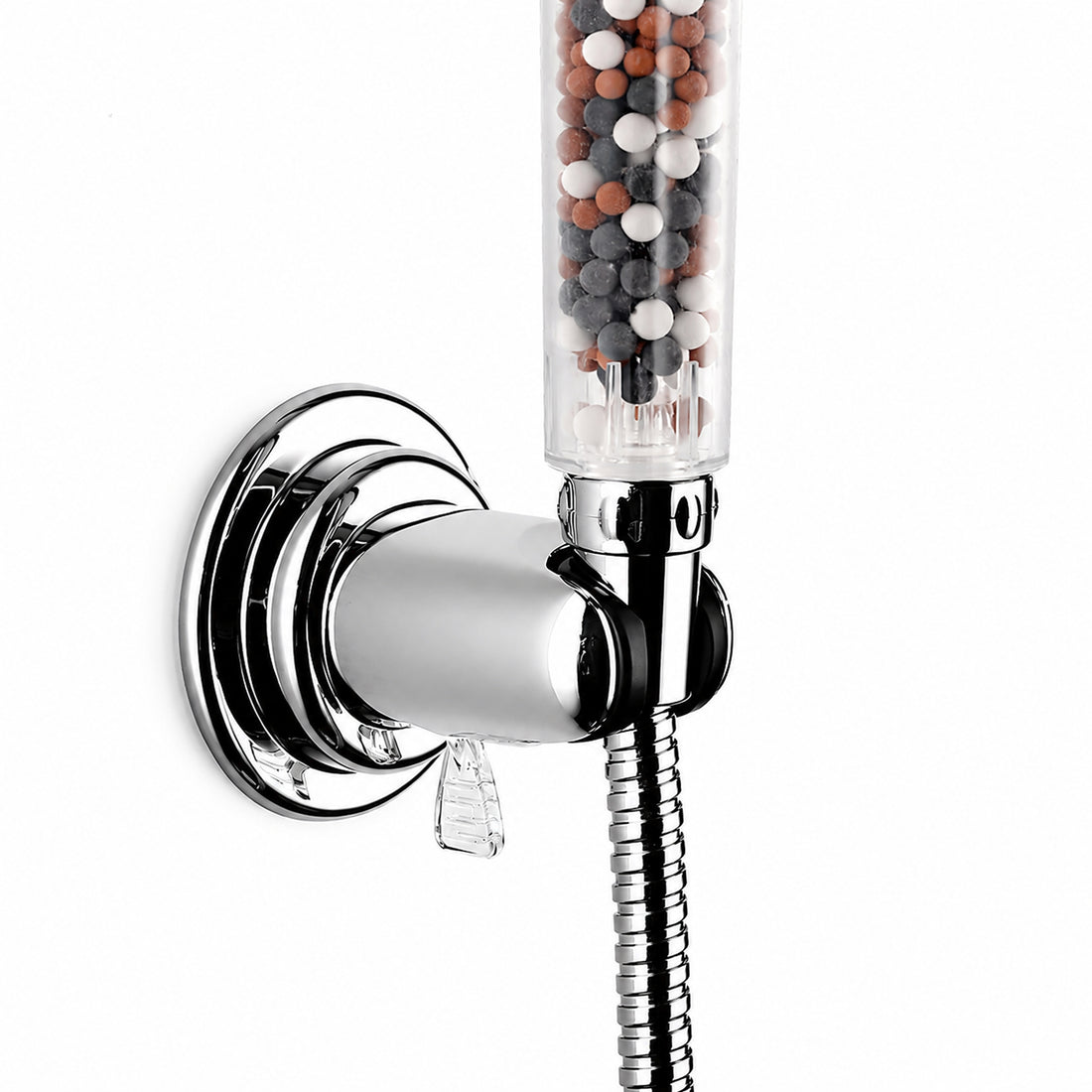 Adjustable Suction Shower Head Holder Chrome