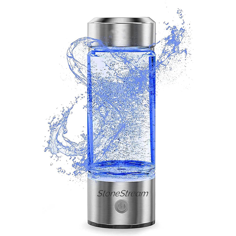 Portable Hydrogen Water Bottle 420ml for Hydrated Health