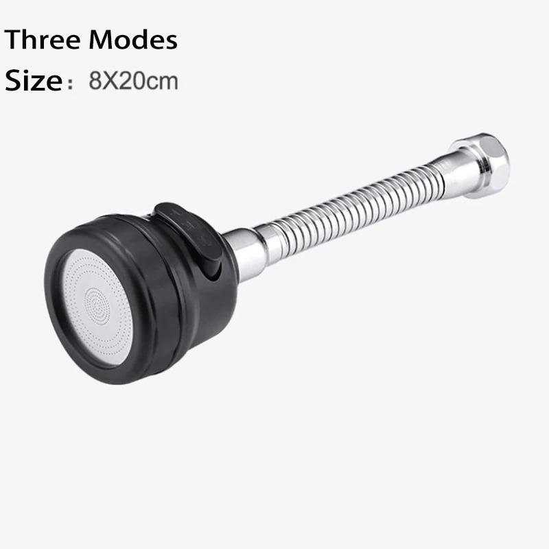 MineralStream™ - 360° Kitchen Faucet Black Faucet With Extender 