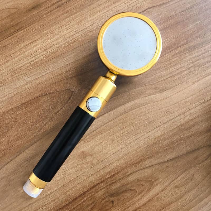 Ecolux Metallic Shower Head StoneStream