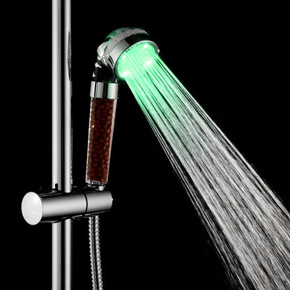 LED Filter Shower Head, High Pressure Bathroom Accessory